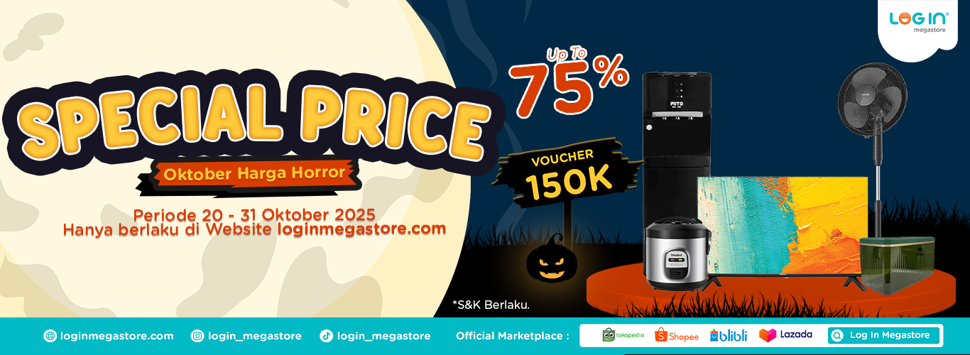 Promo SPESIAL PRICE OHH (OKTOBER HARGA HOROR) - Login Megastore